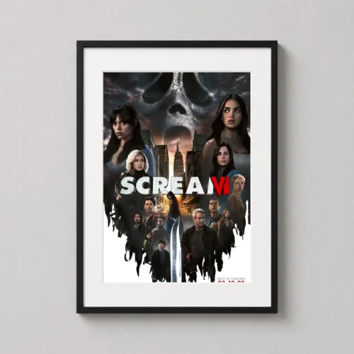 Scream VI Ghostface New York City Cast Movie Poster