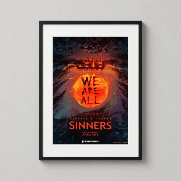 Sinners Michael B. Jordan Ryan Coogler Movie Poster