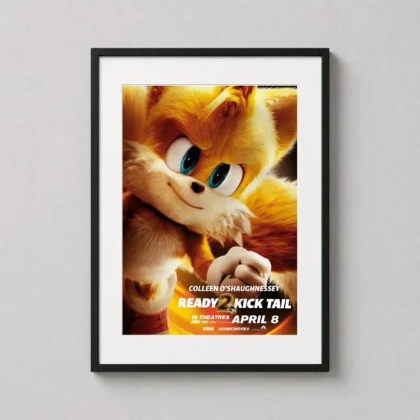 Miles Tails Prower Ready 2 Kick Tail Movie Poster