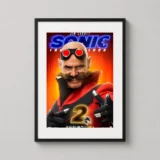 Jim Carrey as Dr. Robotnik Sonic the Hedgehog 2 Movie Poster