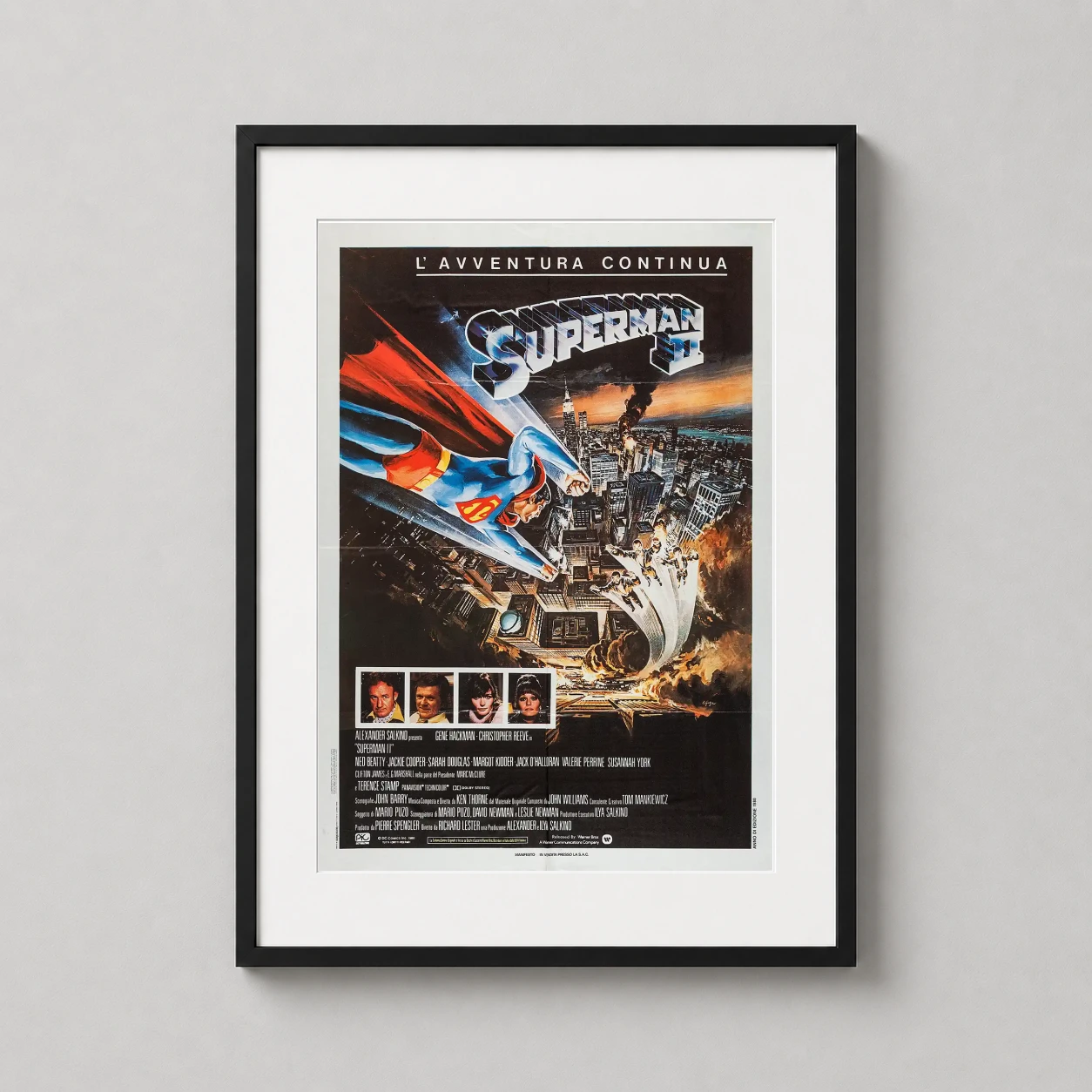 Superman Ii — superman II Christopher Reeve Classic is presented as a frame-ready