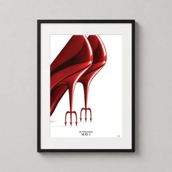 The Devil Wears Prada, Red Heels Pitchfork Movie Poster