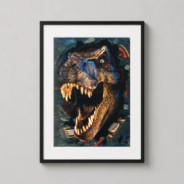 The Lost World Jurassic Park T-Rex Roar Movie Poster