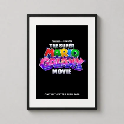 Super Mario Galaxy Movie Poster 2026 - movie poster from MerchFuse