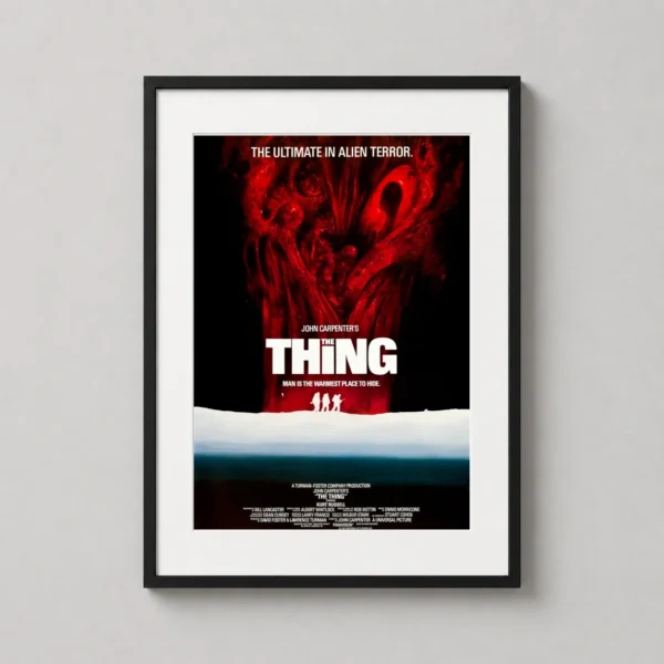 The Thing 1982 John Carpenter Classic Horror Movie Poster