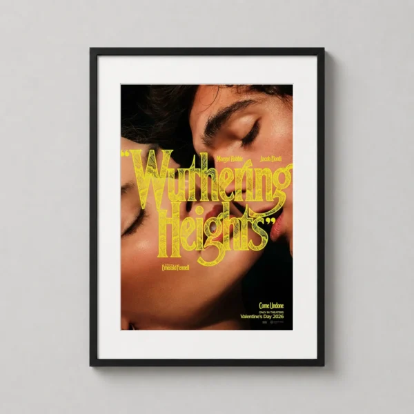 Wuthering Heights 2026 Margot Robbie Jacob Elordi Version 6 Alternate 1 Movie Poster