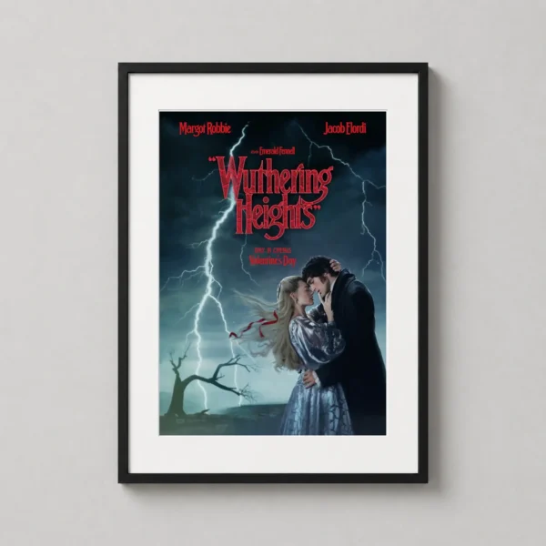 Wuthering Heights 2026 Margot Robbie Jacob Elordi Version 6 Alternate 2 Movie Poster