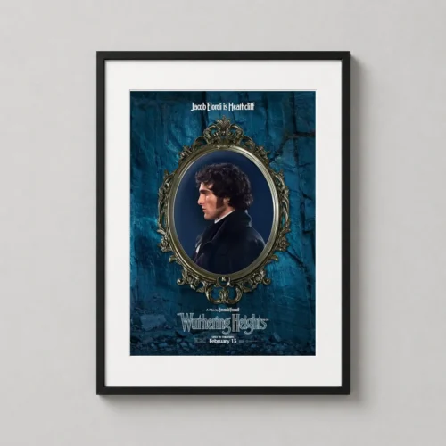 Wuthering Heights Jacob Elordi as Heathcliff Movie Poster