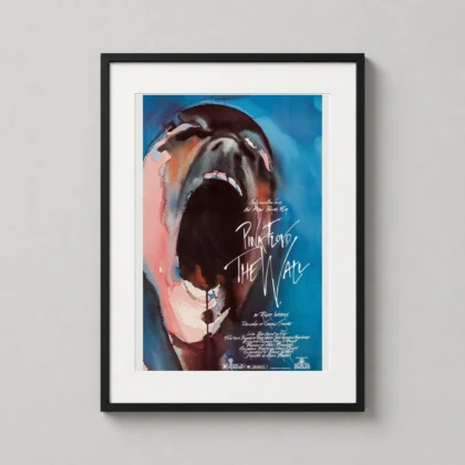 MerchFuse Pink Floyd The Wall Scream – Iconic movie poster with cinema character