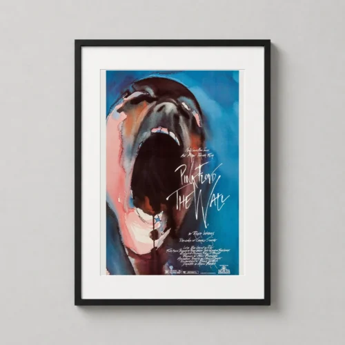 Pink Floyd The Wall Iconic Scream Movie Poster