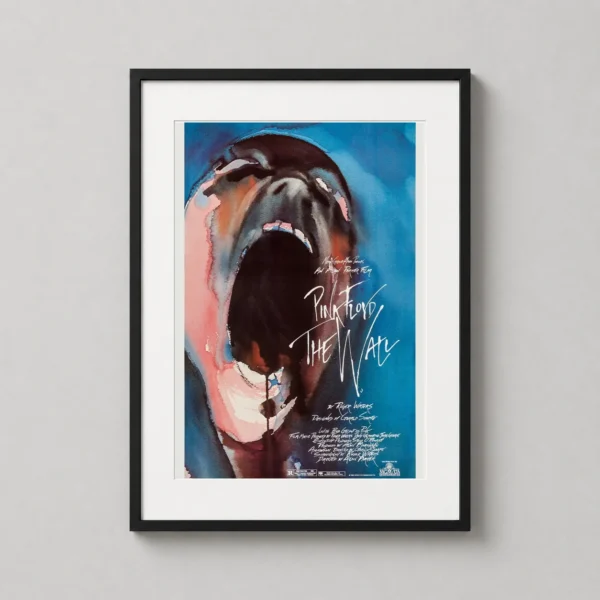 Pink Floyd The Wall Iconic Scream Movie Poster