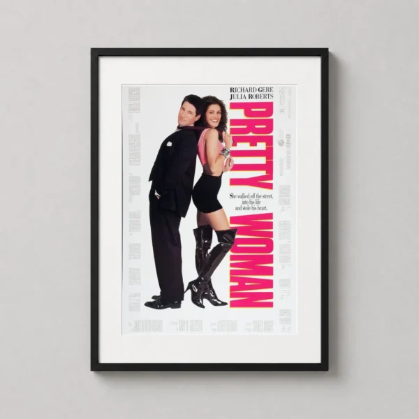 Pretty Woman Julia Roberts and Richard Gere Movie Poster