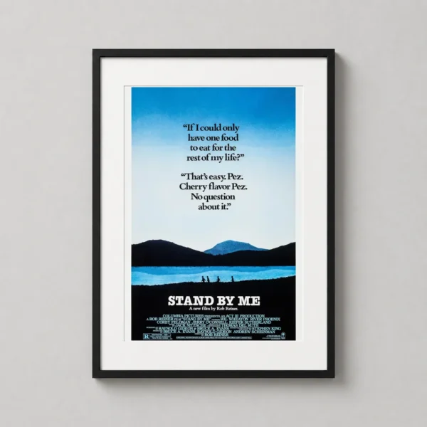 Stand by Me 1986 Cherry Pez Quote Vintage Print Movie Poster