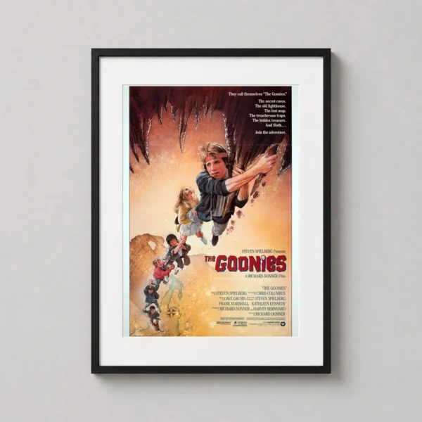 The Goonies 1985 Classic Retro Adventure Movie Poster