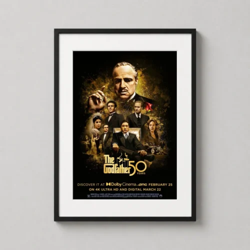 Godfather Corleone Family Movie Poster