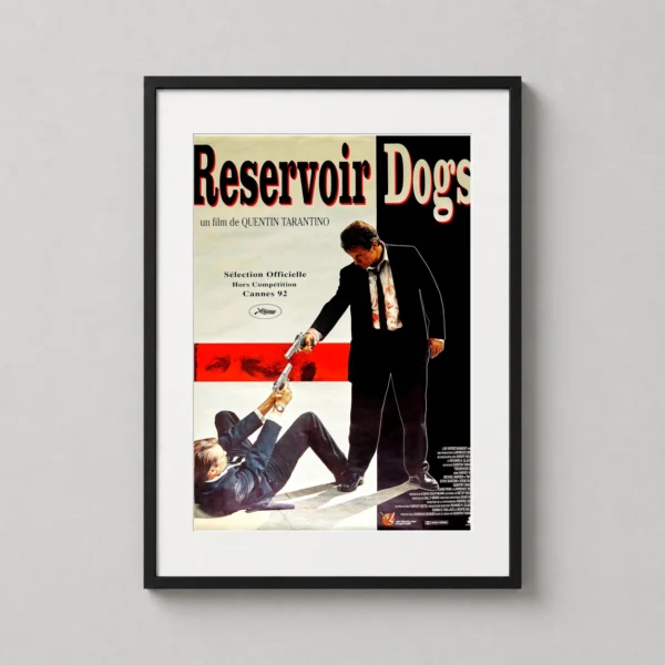 Reservoir Dogs French Standoff Film Poster