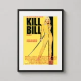 Kill Bill Vol. 1 Uma Thurman Yellow Jumpsuit Movie Poster