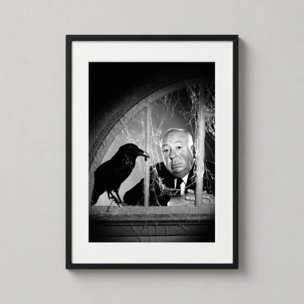 Alfred Hitchcock The Birds 1963 Promotional Photo Photography Print