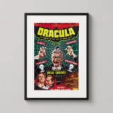 Dracula 1931 Bela Lugosi Vintage Horror Version 1 Alternate 2 Movie Poster