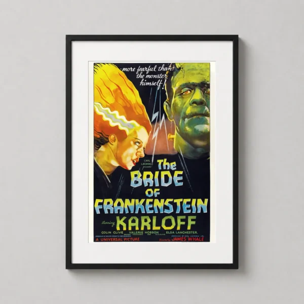 Bride of Frankenstein 1935 Universal Horror Movie Poster