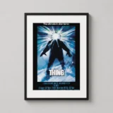 John Carpenter's The Thing Horror Movie Light Burst Movie Poster