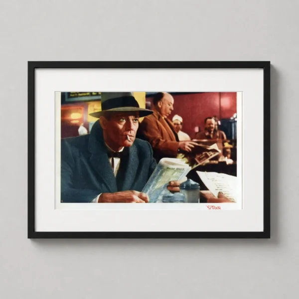 The Wrong Man Alfred Hitchcock Movie Lobby Card, Henry Fonda Movie Poster