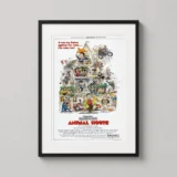 National Lampoon's Animal House 1978 Illustrated Movie Poster
