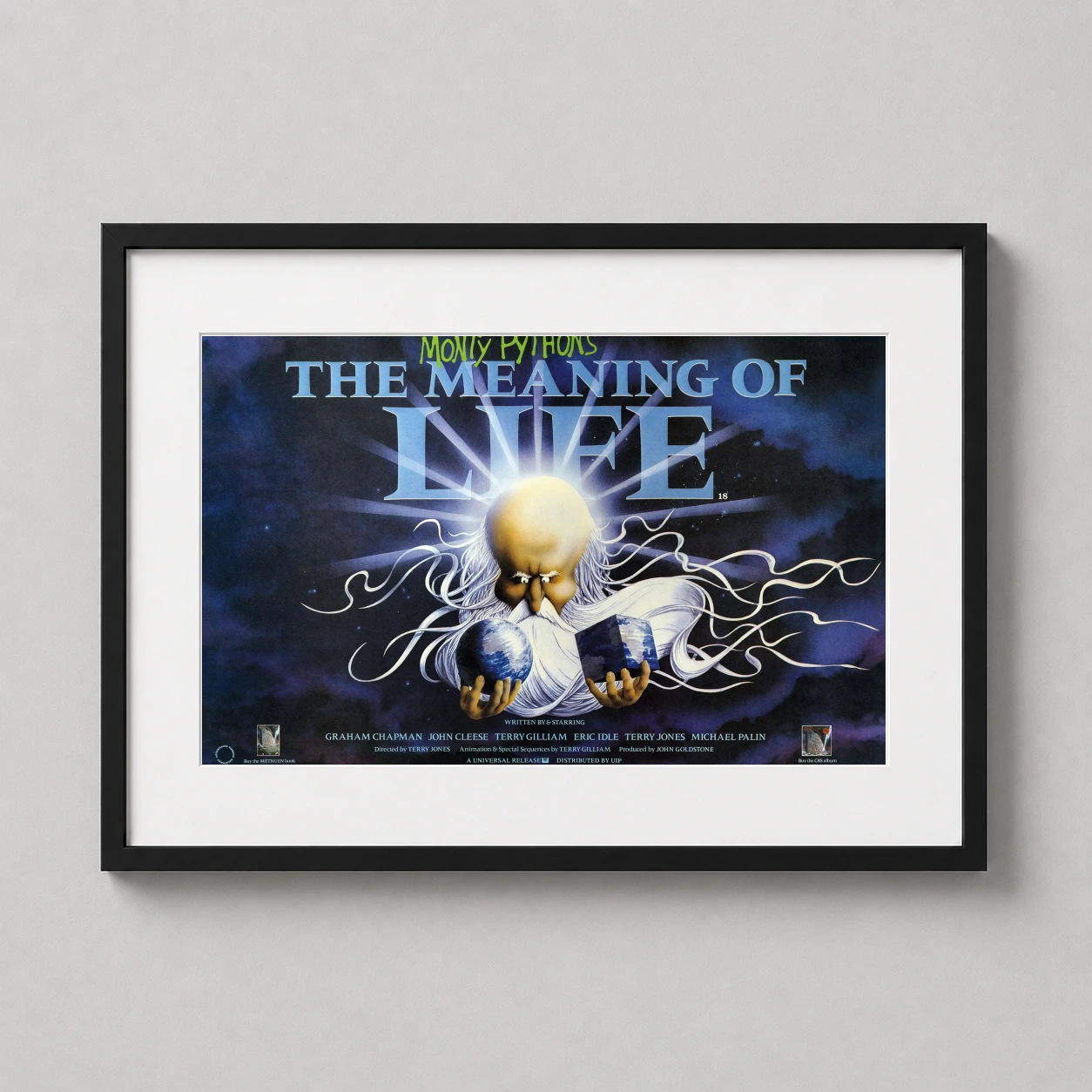 Monty Python — refined choice for comedy walls, Monty Python's The Meaning of Life
