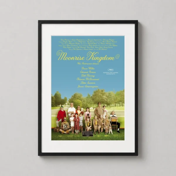 Moonrise Kingdom Wes Anderson Film Ensemble Cast Movie Poster