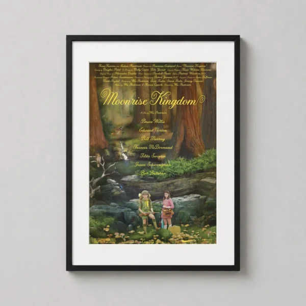 Moonrise Kingdom Wes Anderson Cinema Movie Poster