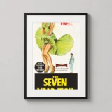 The Seven Year Itch Marilyn Monroe Vintage Print Movie Poster