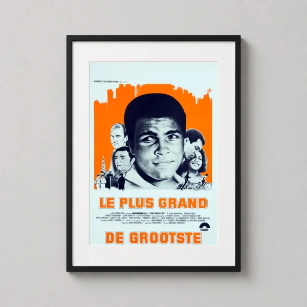 Muhammad Ali The Greatest Vintage Movie Poster