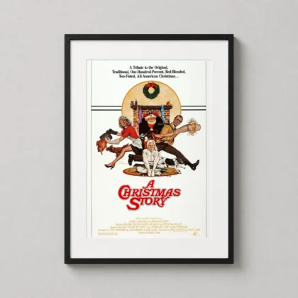 Christmas Story – Classic – Ralphie decorative movie poster for curated interiors by MerchFuse