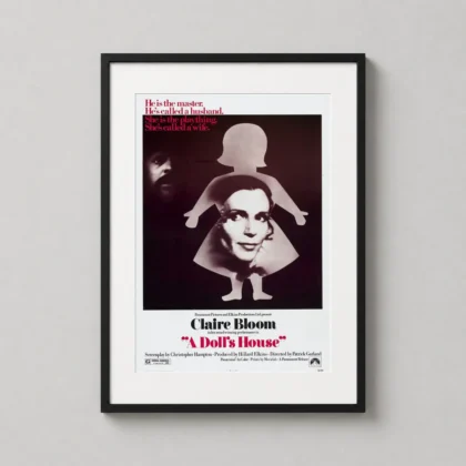 Doll's House 1973 – Claire Bloom cinema movie poster by MerchFuse