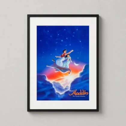 Aladdin 1992 Movie Poster Magic - movie poster from MerchFuse
