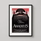 Amadeus 1984 Original Salieri Mask Movie Poster