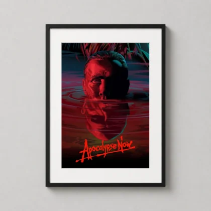 Apocalypse Now Neon Art – Willard cinema movie poster by MerchFuse