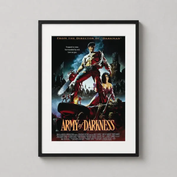 Army of Darkness 1992 Bruce Campbell Movie Poster