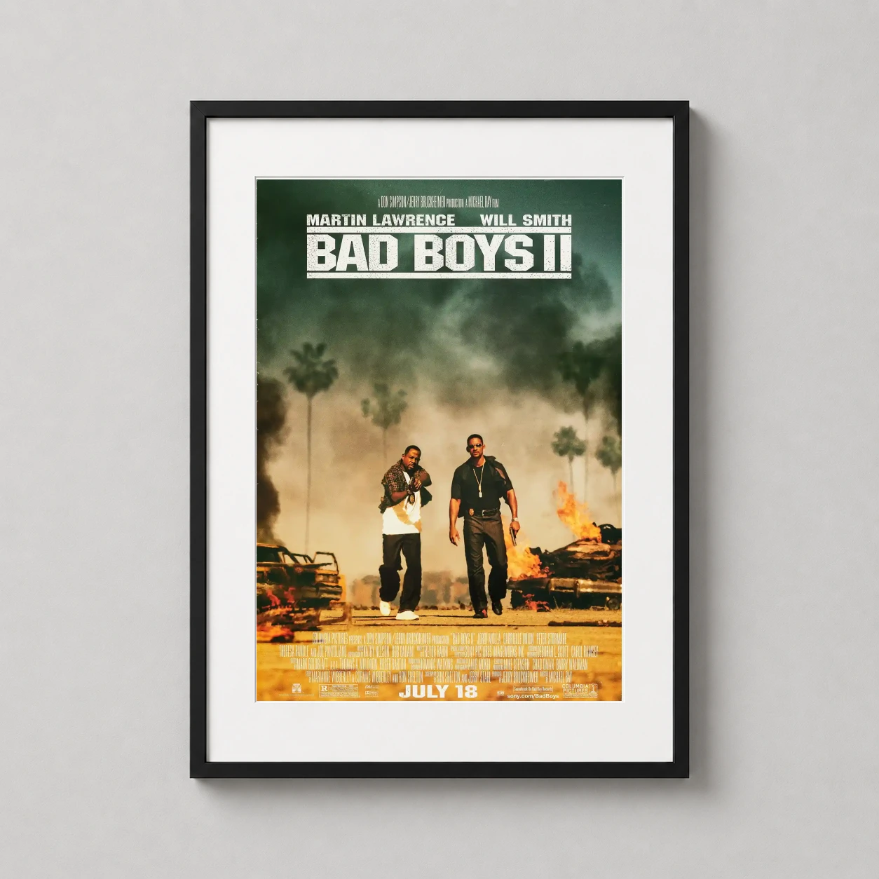 Bad Boys Ii — will Smith and Martin Lawrence walk through smoke and fire in this Bad