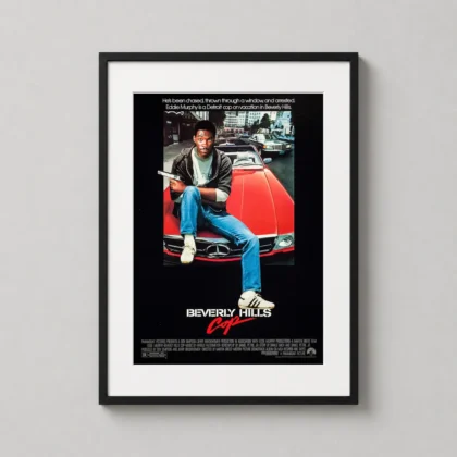 Beverly Hills Cop – Axel Foley Vintage wall print with period-inspired character by MerchFuse