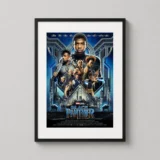 Black Panther 2018 Cast Marvel Wakanda Movie Poster