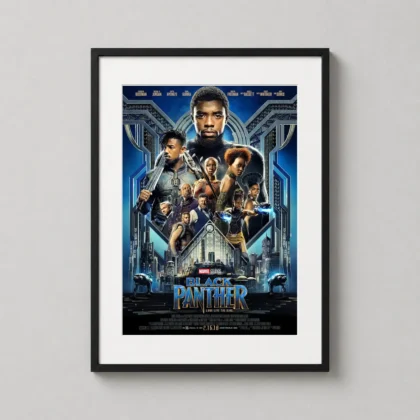 Black Panther Movie Poster Official - movie poster from MerchFuse