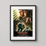 Blade Runner 1982 Sci-Fi Movie Harrison Ford Retro Movie Poster