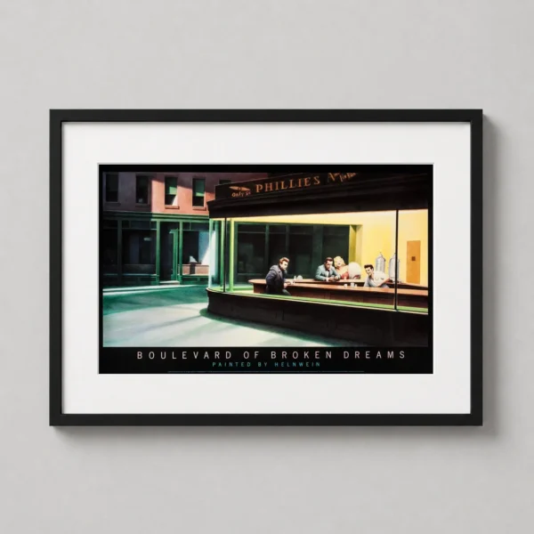Boulevard of Broken Dreams, Helnwein Hollywood Legends Photography Print