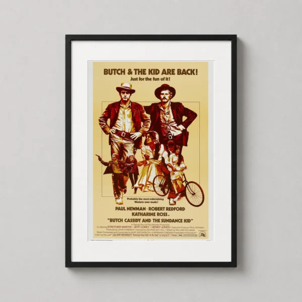 Butch Cassidy and the Sundance Kid Movie Poster
