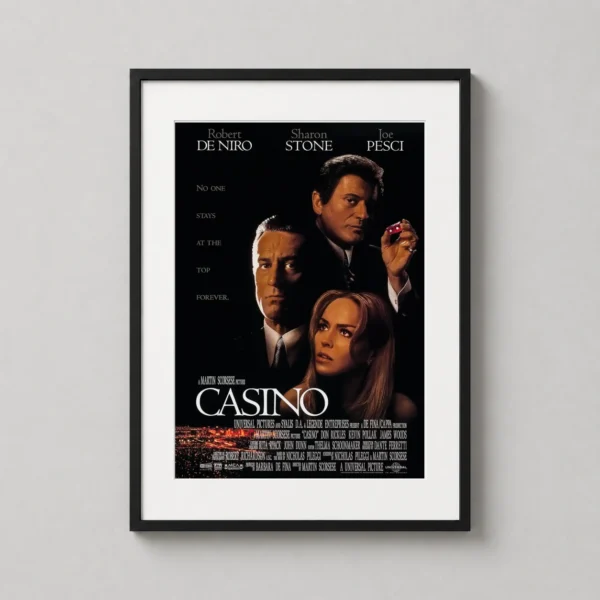 Casino Robert De Niro, Sharon Stone, Joe Pesci Print Movie Poster