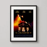 Casino 1995 Film, Martin Scorsese Cinematic Movie Poster