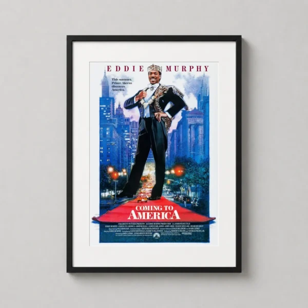 Coming to America Prince Akeem Red Carpet Movie Poster