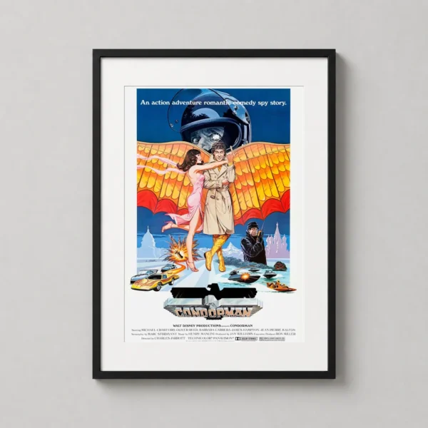 Condorman 1981 Walt Disney Vintage Movie Poster