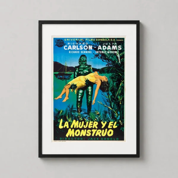 Creature from the Black Lagoon Spanish Movie Poster